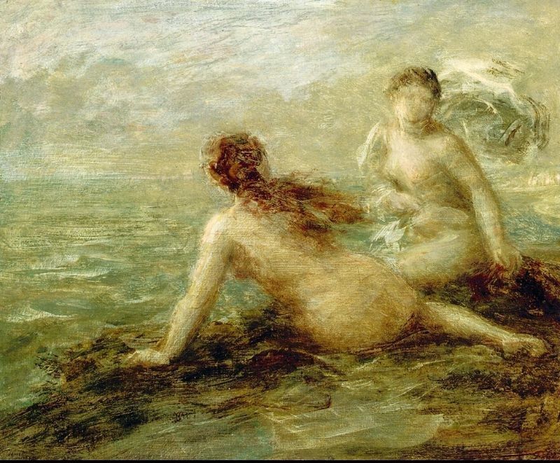 Henri Fantin-Latour Bathers by the Sea